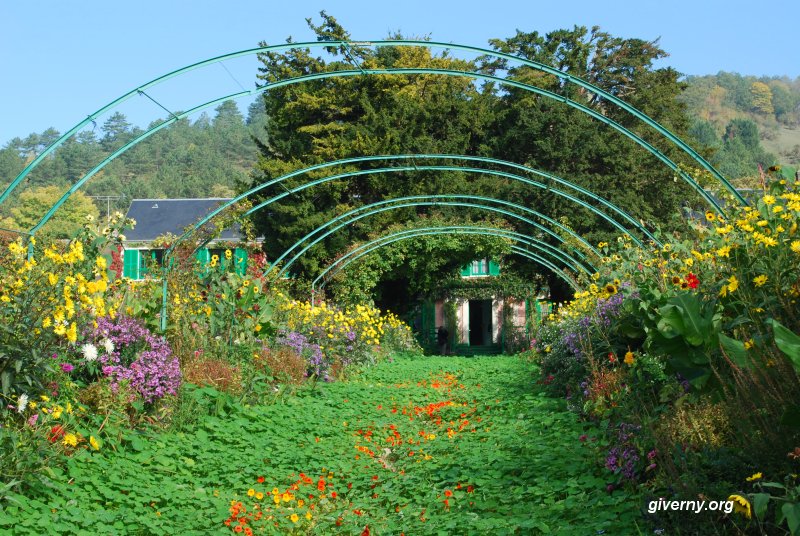 Claude Monet S Garden At Giverny