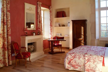 double bedded room near giverny