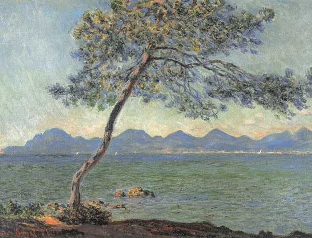 Claude Monet Au cap d’Antibes,