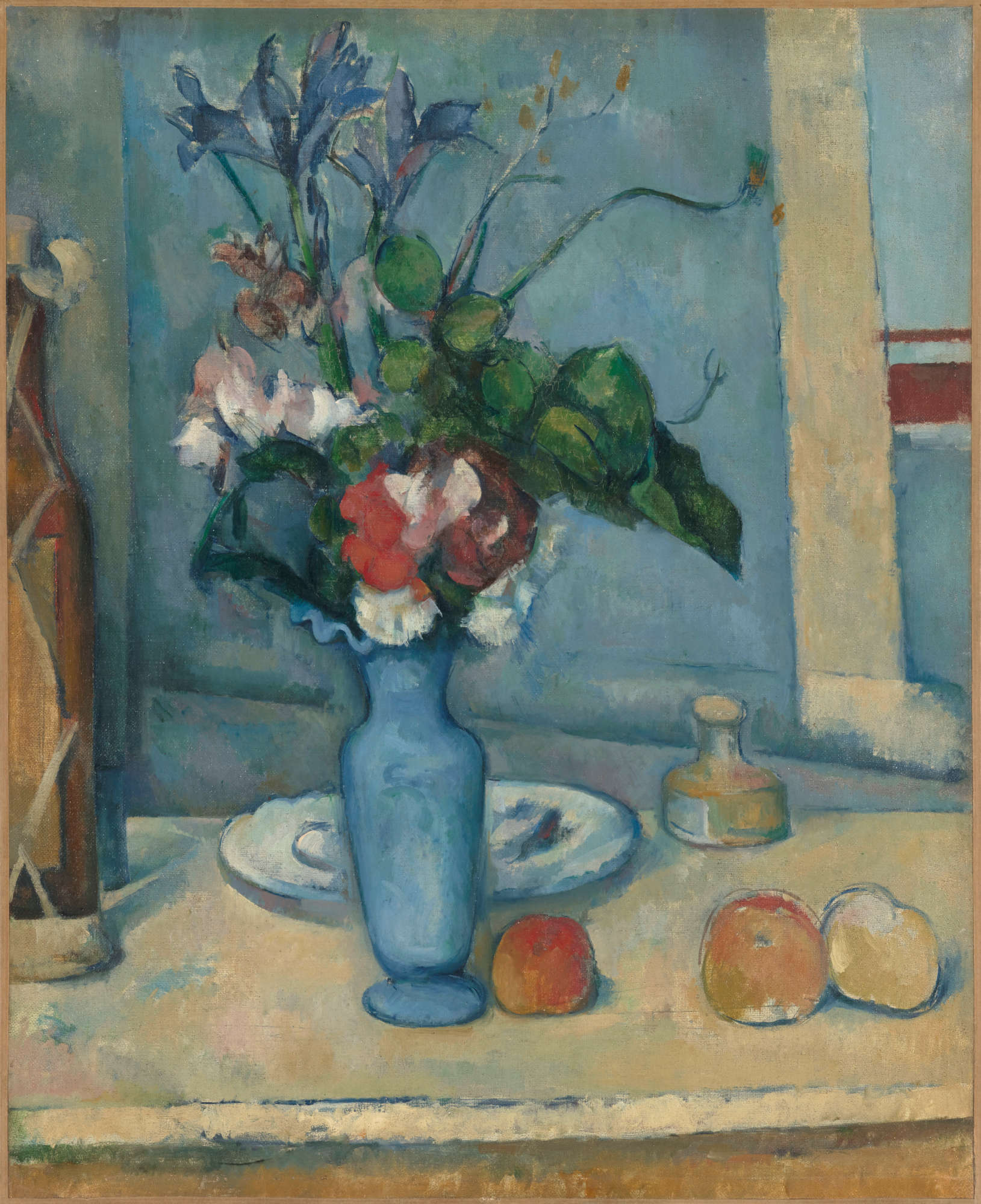 Le Vase Bleu. Paul Cezanne