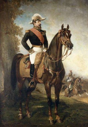 alfred de dreux portrait equestre napoleon iii