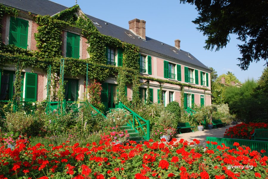 Le jardin de Claude Monet à Giverny