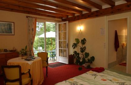 the Waterlilies room at Le Clos Fleuri Giverny B&B 