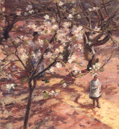 Theodore Robinson Blossoms at Giverny