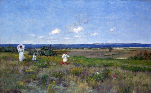 William Merritt Chase, Near the Beach Shinnecock, exhibited in Giverny Museum 2014