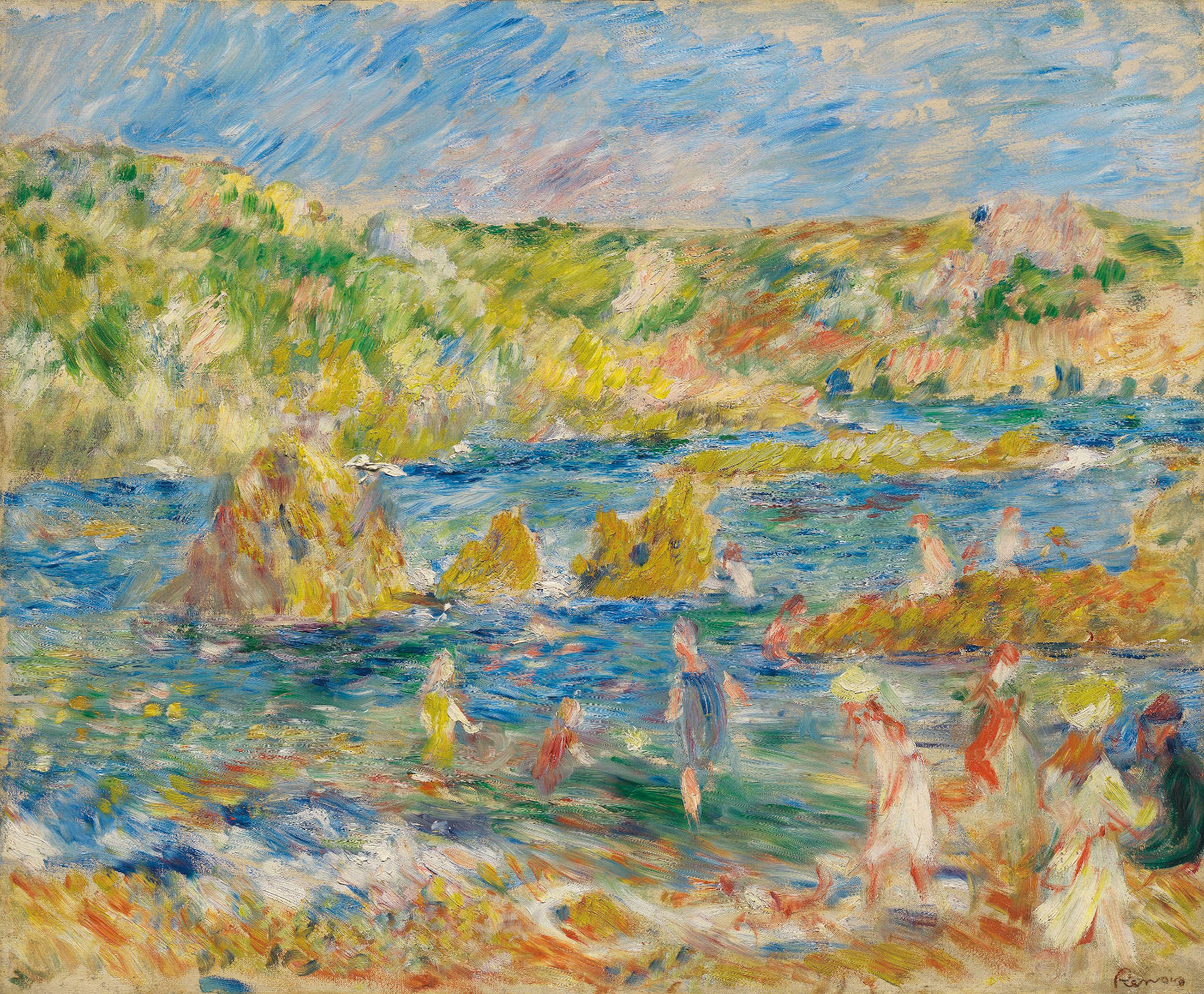 Exposition Renoir à Guernesey, 1883. Giverny Musée des Impressionistes 20232022